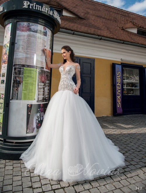 Wedding dress style "fish" wholesale from Elena Novias 343